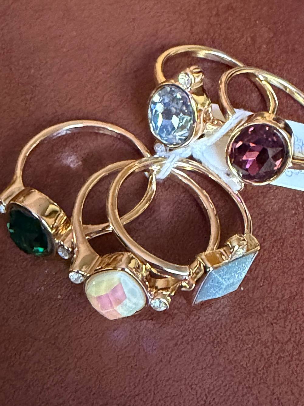 Jewel Tones Ring Set by Park Lane - Picture 6 of 6
